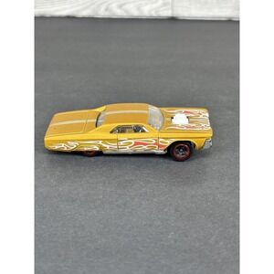 Layin' Lowrider Hot Wheels 2021 Reverse Rake #113 Matte Goldenrod 5SP 1:64 Loose
